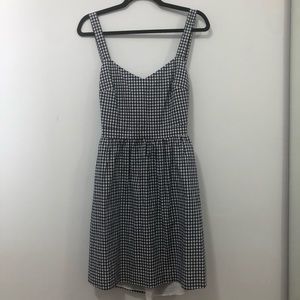 Sezane Blue Gingham Austin Dress